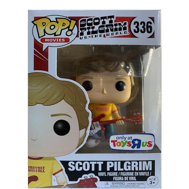 Funko Pop! Movies Scott Pilgrim vs The World Scott Pilgrim Toys R Us Exclusive Figure #336