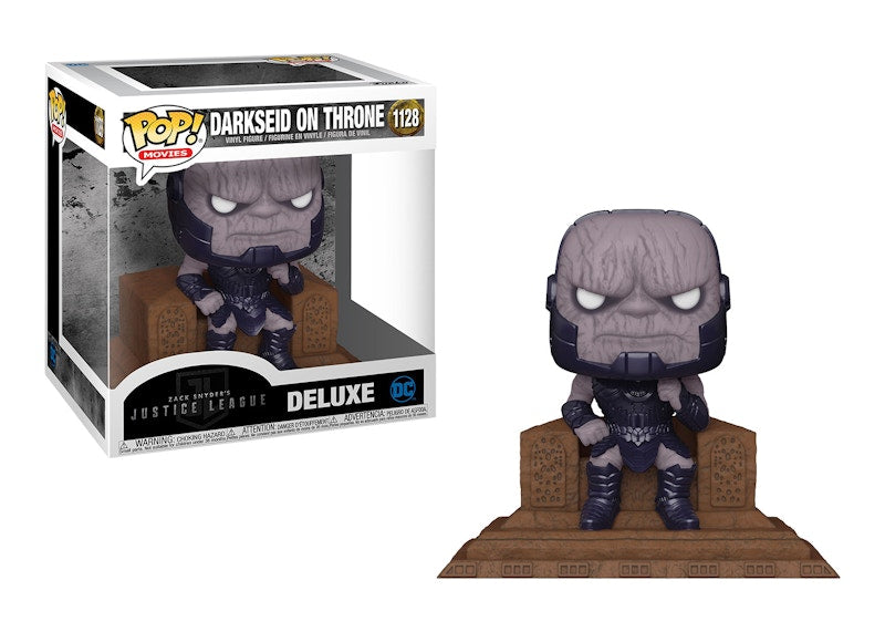 Funko Pop! Movies Snyder Cut Justice League Darkseid On Throne Deluxe Figure #1128