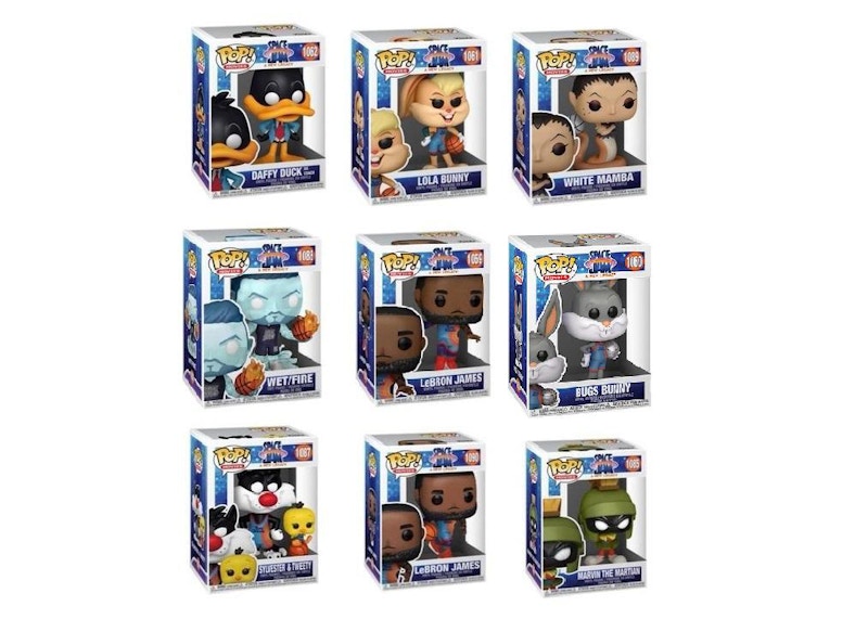 Funko Pop! Movies Space Jam A New Legacy Bundle Set Of 9