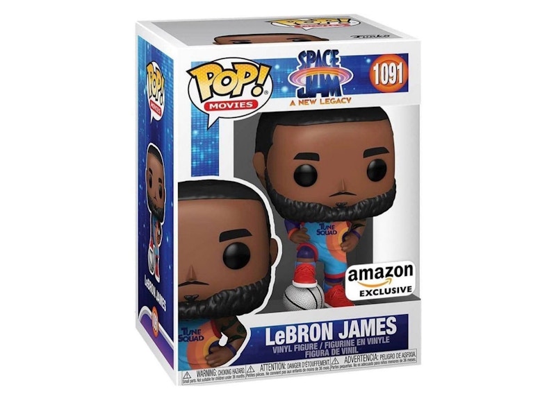 Funko Pop! Movies Space Jam A New Legacy LeBron James Amazon Exclusive Figure #1091