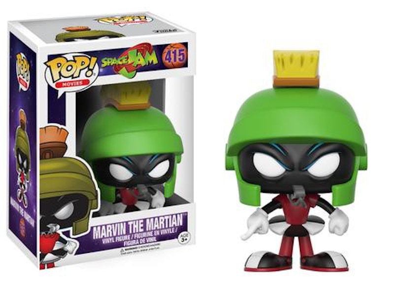 Funko Pop! Movies Space Jam Marvin The Martian Figure #415