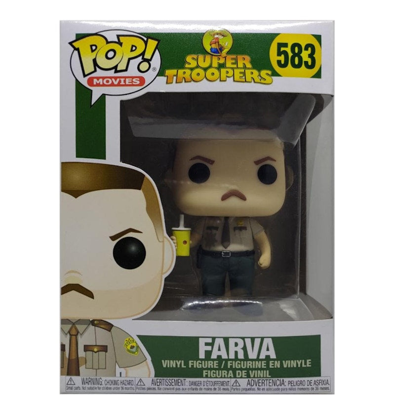 Funko Pop! Movies Super Trooper Farva Figure #583