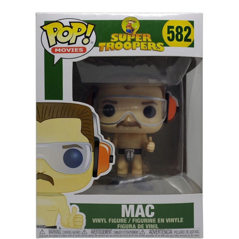 Funko Pop! Movies Super Trooper Mac Figure #582