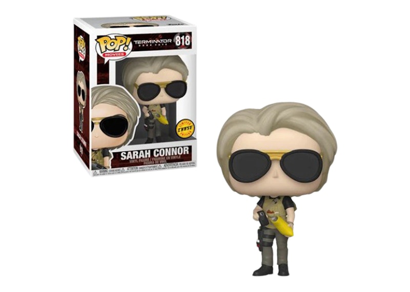 Funko Pop! Movies Terminator Dark Fate Sarah Connor (Chase) Figure #818