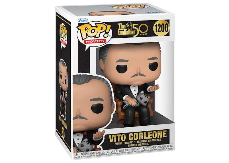 Funko Pop! Movies The Godfather 50th Anniversary Vito Corleone Figure #1200