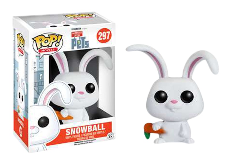 Funko Pop! Movies The Secret Life of Pets Snowball Figure #297