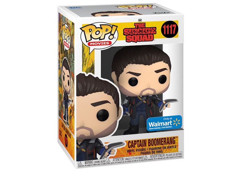 Funko Pop! Movies The Suicide Squad Captain Boomerang Walmart Exclusive Figure #1117