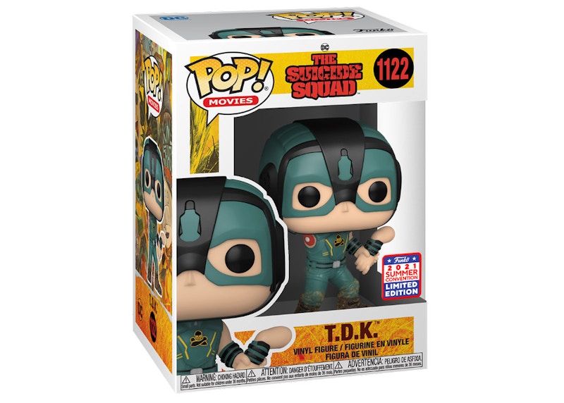 Funko Pop! Movies The Suicide Squad T.D.K. 2021 Summer Convention Exclusive Figure #1122