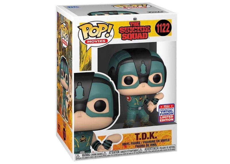 Funko Pop! Movies The Suicide Squad T.D.K. 2021 Summer Virtual Funkon Exclusive Figure #1122