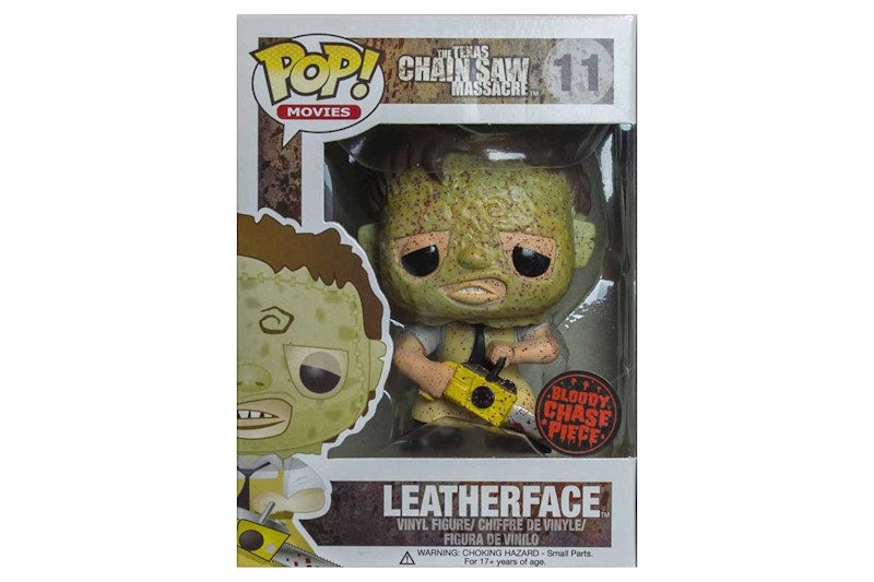 Funko Pop! Movies The Texas Chainsaw Massacre Leatherface (Bloody) (Chase) Figure #11