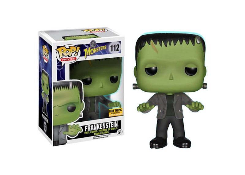Funko Pop! Movies Universal Monsters Frankenstein (Glow) Hot Topic Exclusive Figure #112