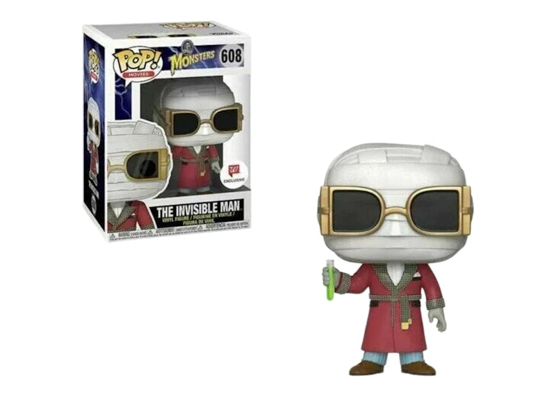 Funko Pop! Movies Universal Monsters The Invisible Man Walgreens Exclusive Figure #608