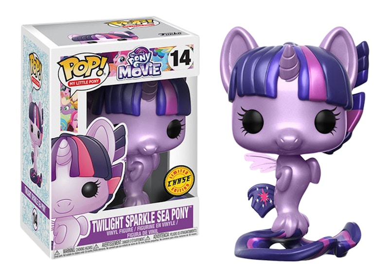 Funko Pop! My Little Pony The Movie Twilight Sparkle Sea Pony (Metallic) (Chase) Figure #14