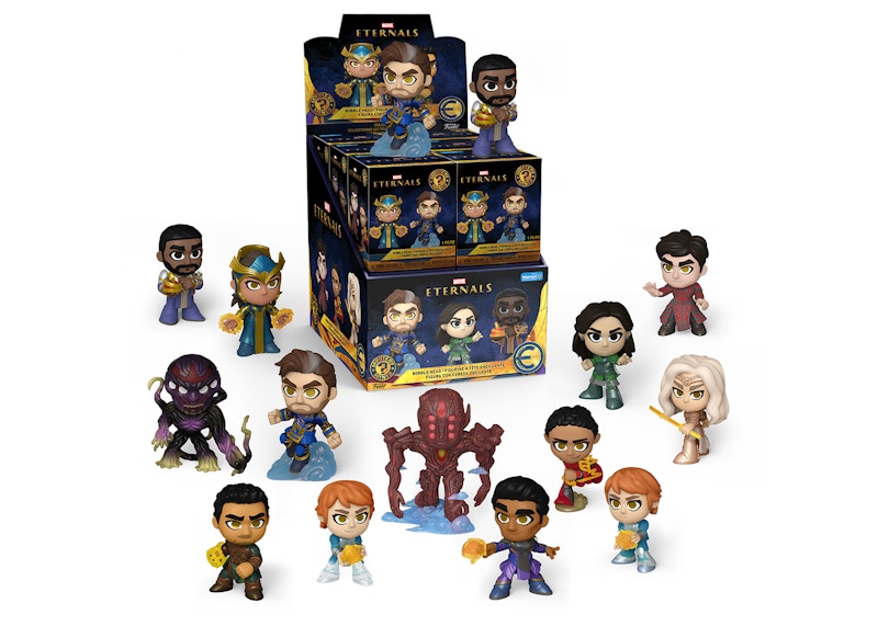 Funko Pop! Mystery Mini Marvel Eternals Walmart Exclusive Sealed Box Random Set Of 12
