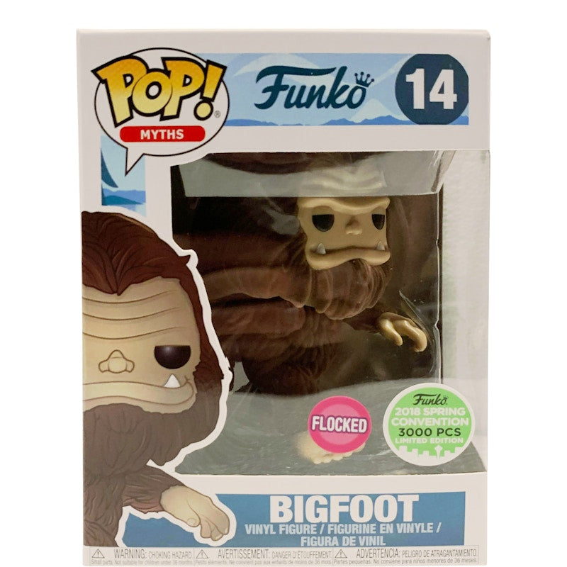 Funko Pop! Myths Bigfoot (Flocked) Spring Convention Figure #14