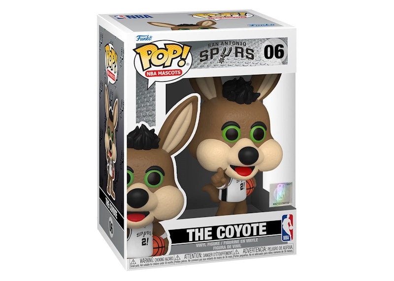 Funko Pop! NBA Mascots San Antonio Spurs The Coyote Figure #06