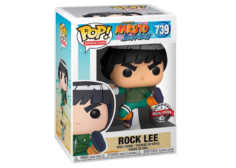 Funko Pop! Naruto Shippuden Rock Lee Special Edition Figure #739