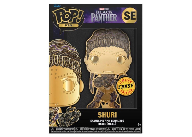 Funko Pop! Pin Marvel Studios Black Panther Shuri Chase Edition SE