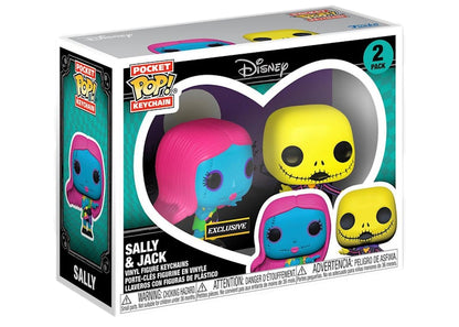 Funko Pop! Pocket Keychain Disney Sally & Jack Hot Topic Exclusive 2-Pack