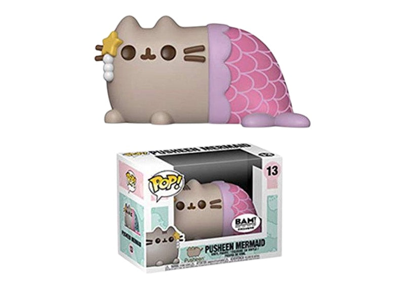 Funko Pop! Pusheen Pusheen Mermaid Pink Scales BAM Exclusive Figure #13