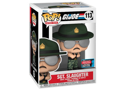 Funko Pop! Retro Toys G.I. Joe Sgt. Slaughter 2022 Fall Convention Exclusive Figure #113