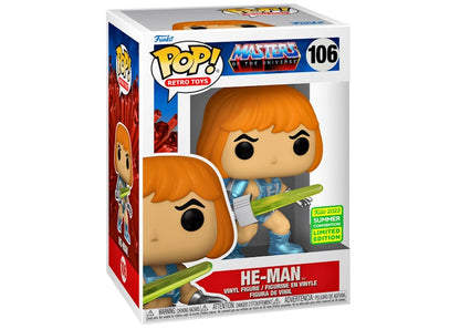 Funko Pop! Retro Toys Masters of the Universe He-Man 2022 Summer Convention Exclusive Figure #106