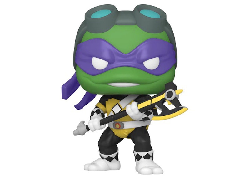 Funko Pop! Retro Toys Power Rangers x Teenage Mutant Ninja Turtles Donatello 2022 SDCC Exclusive Figure #105