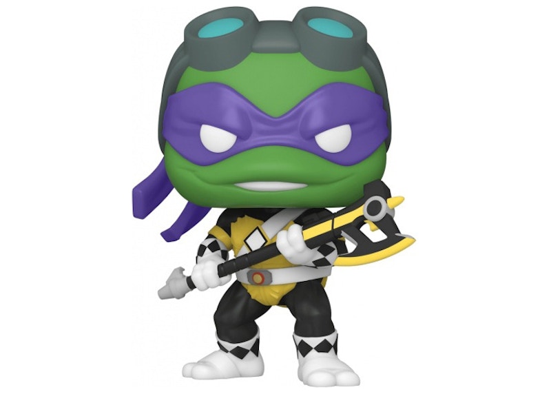 Funko Pop! Retro Toys Power Rangers x Teenage Mutant Ninja Turtles Donatello 2022 Summer Convention Exclusive Figure #105