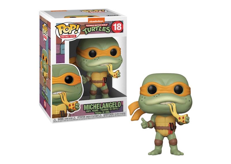 Funko Pop! Retro Toys Teenage Mutant Ninja Turtles Michelangelo Figure #18