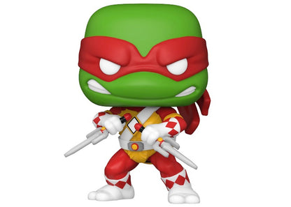 Funko Pop! Retro Toys Teenage Mutant Ninja Turtles x Power Rangers Raphael 2022 Fall Convention Exclusive Figure #112