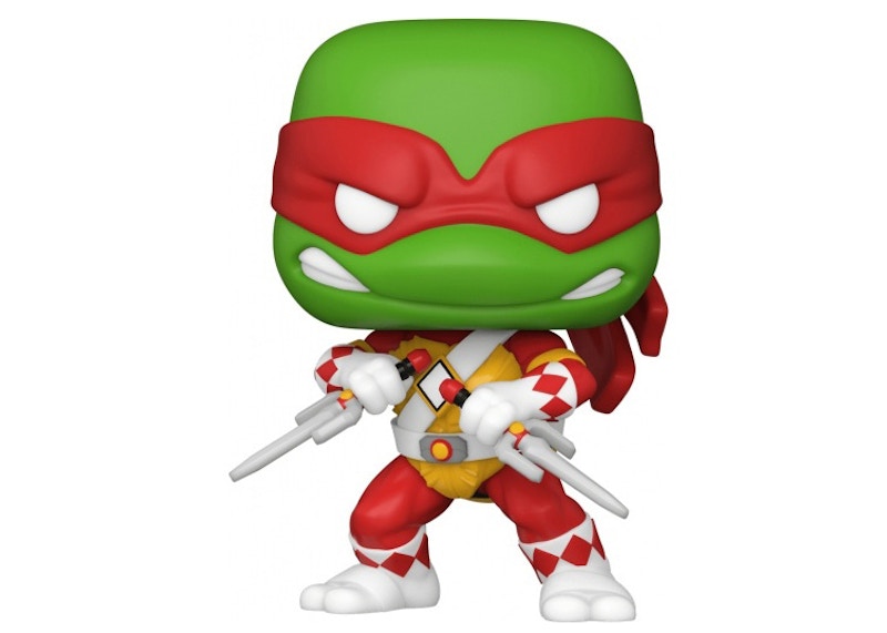 Funko Pop! Retro Toys Teenage Mutant Ninja Turtles x Power Rangers Raphael 2022 NYCC Exclusive Figure #112