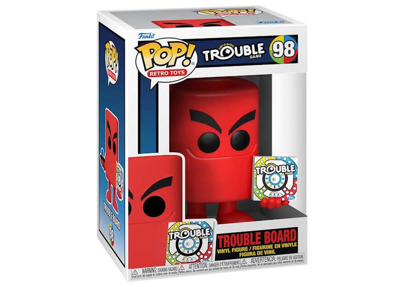 Funko Pop! Retro Toys Trouble Game Touble Board Figure #98