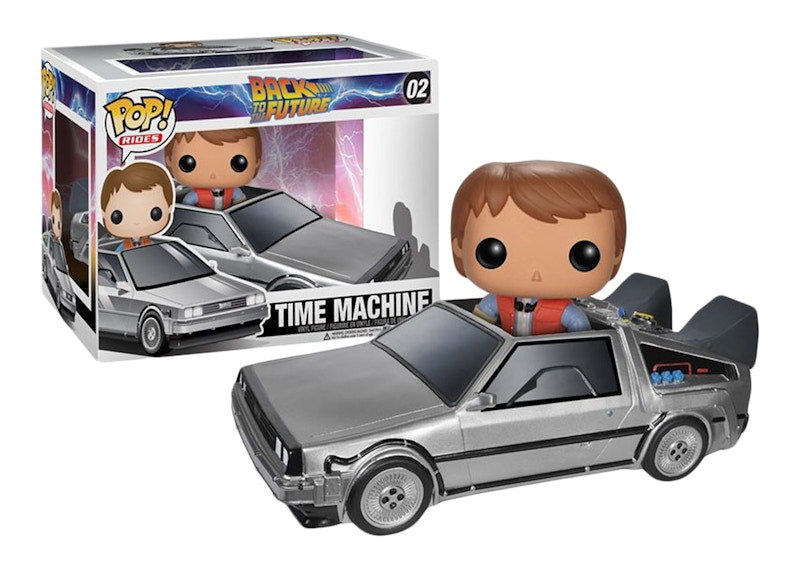 Funko Pop! Rides Back to the Future Time Machine Figure #02