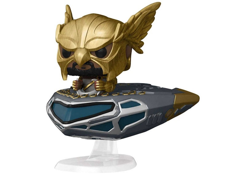 Funko Pop! Rides DC Black Adam Hawkman in Cruiser Figure #286