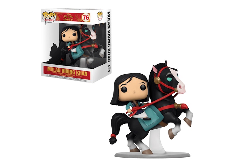 Funko Pop! Rides Disney Mulan Mulan Riding Khan Figure #76