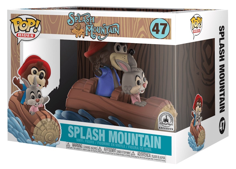 Funko Pop! Rides Disney Splash Mountain Disney Parks Exclusive Figure #47