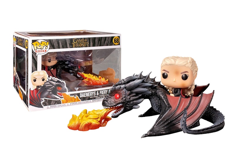 Funko Pop! Rides Game of Thrones Daenerys & Fiery Drogon Figure #68