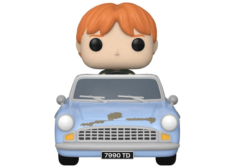 Funko Pop! Rides Harry Potter and the Chamber of Secrets 20th Anniversary Ron Weasley in Flying Car Figure #112