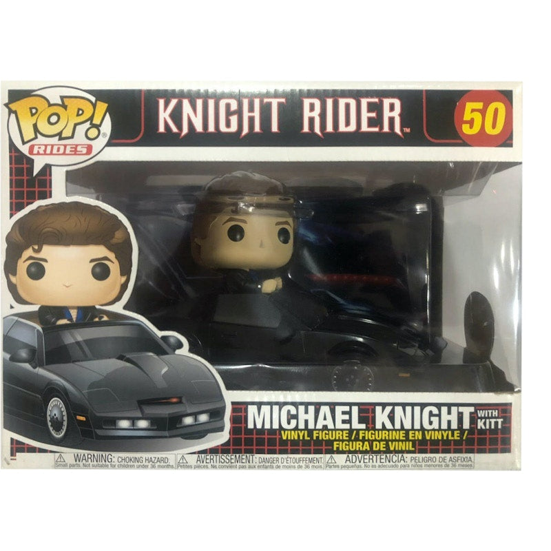 Funko Pop! Rides Knight Rider Michael Knight with Kitt Figure #50