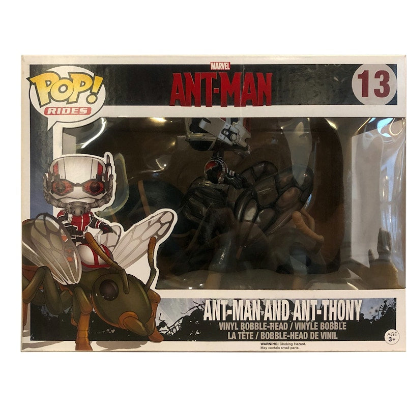 Funko Pop! Rides Marvel Ant-Man and Ant-thony Bobble-Head Figure #13