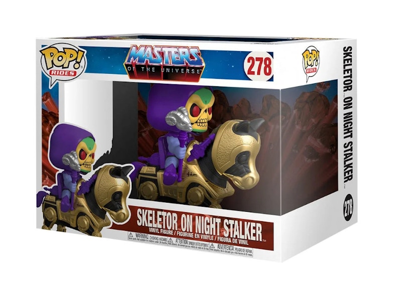 Funko Pop! Rides Masters Of The Universe Skeltor On Night Stalker Figure #278
