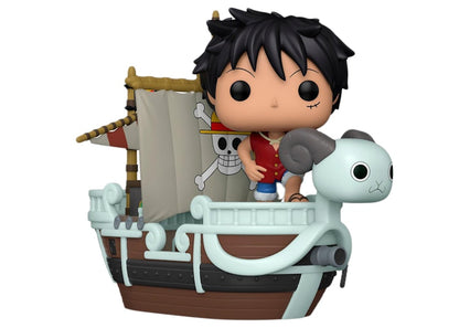 Funko Pop! Rides One Piece Luffy with Going Merry 2022 Fall Convention Exclusive Figure #111