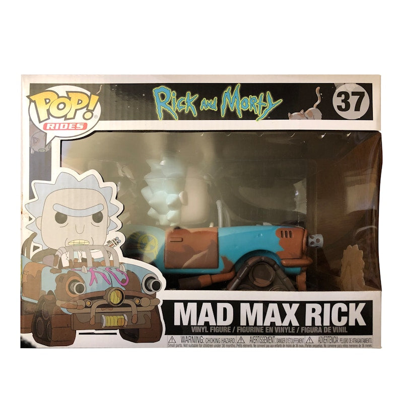 Funko Pop! Rides Rick and Morty Mad Max Rick Figure #37