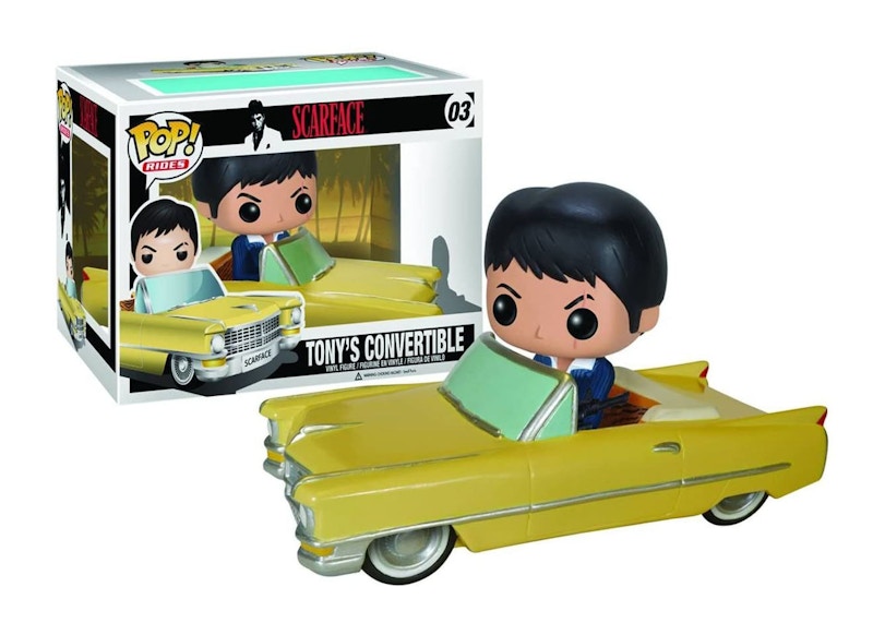 Funko Pop! Rides Scarface Tony's Convertible Figure #03
