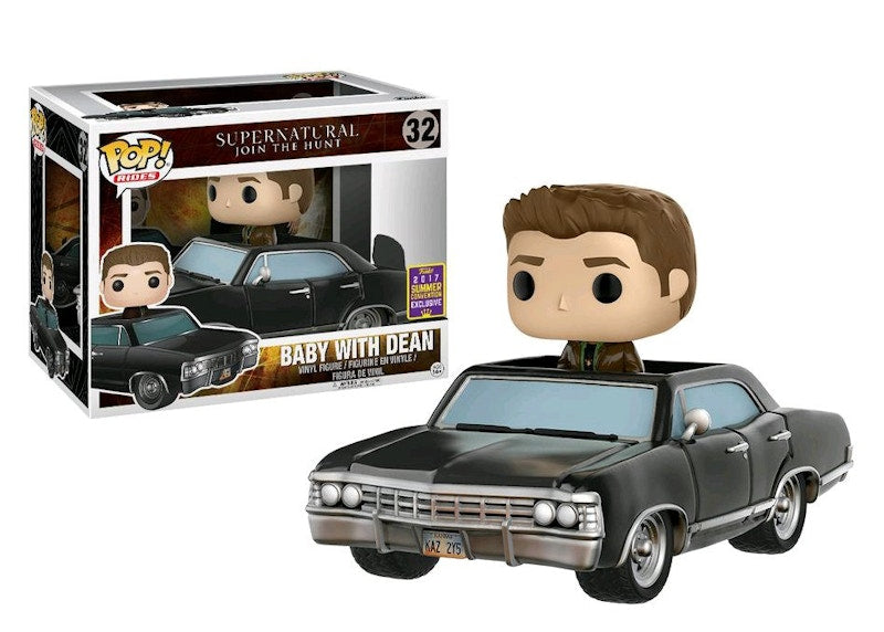Funko Pop! Rides Supernatural Join The Hunt Baby With Dean 2017 Summer Convention Exclusive Figure #32