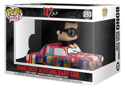 Funko Pop! Rides U2 Zoo TV Bono with Achtung Baby Car Figure #293
