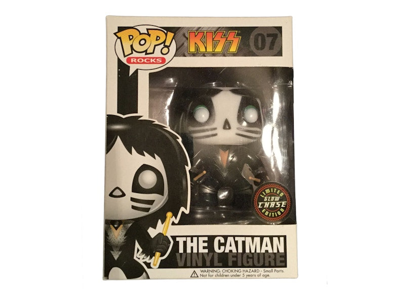 Funko Pop! Rock KISS The Catman (Glow) Chase Figure #07