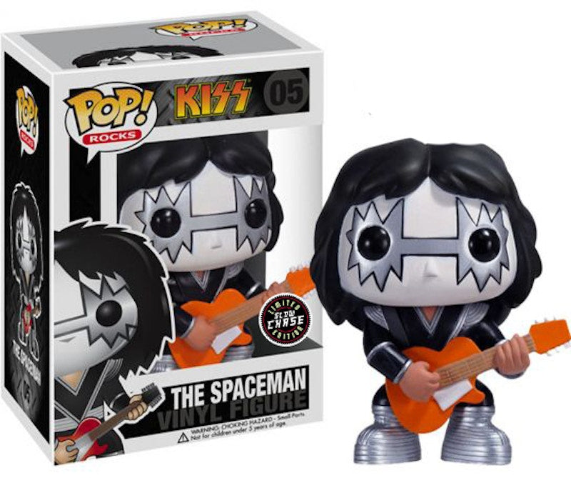 Funko Pop! Rock KISS The Spaceman (Glow) Chase Figure #05