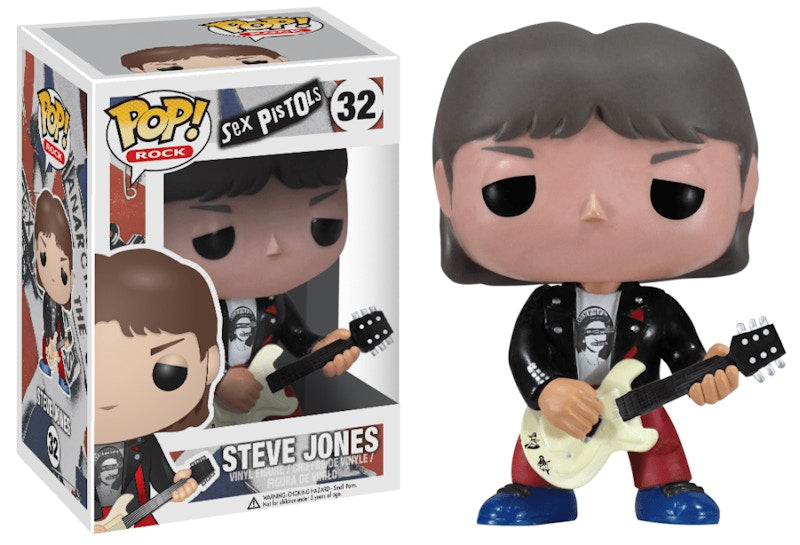 Funko Pop! Rock Sex Pistols Steve Jones Figure #32