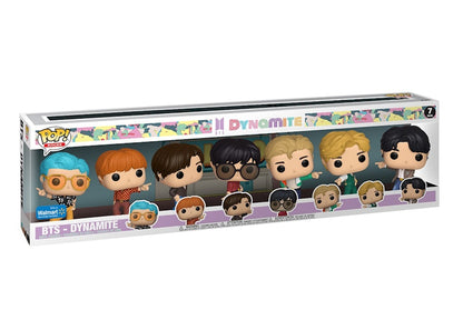 Funko Pop! Rocks BTS Dynamite Walmart Exclusive 7-Pack